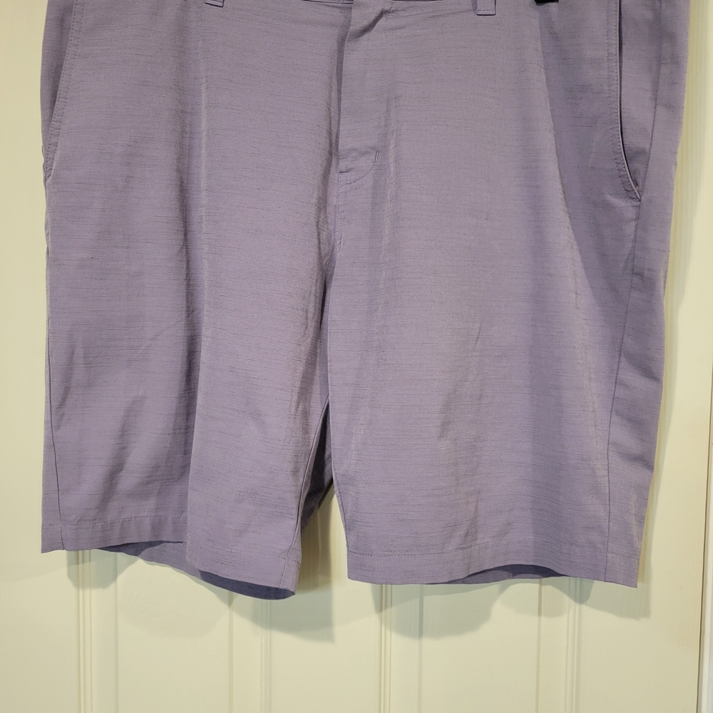 Travis Mathew Switchbacks Hybrid Golf Shorts - Mulled Grape - Size 40